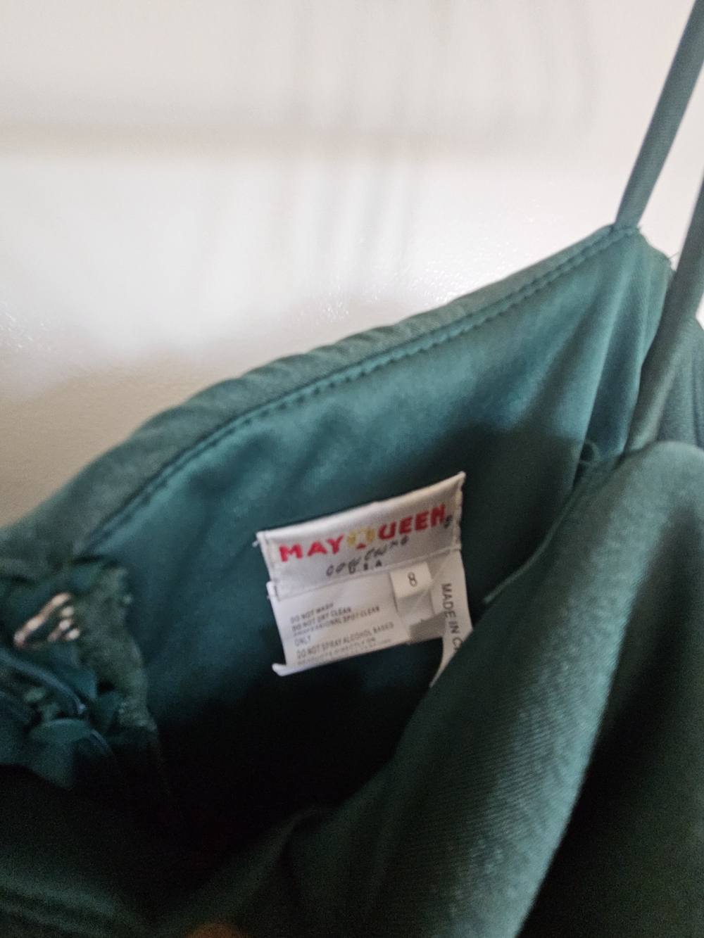 May Queen size 8 prom dress